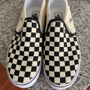 Vans checkerboard black/white 8.5